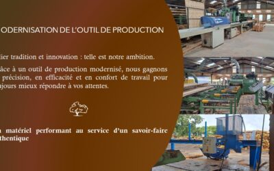 #Outildeproduction #modernisation #ConfortAuTravail #savoirfairelocal #scierie #boislocal…