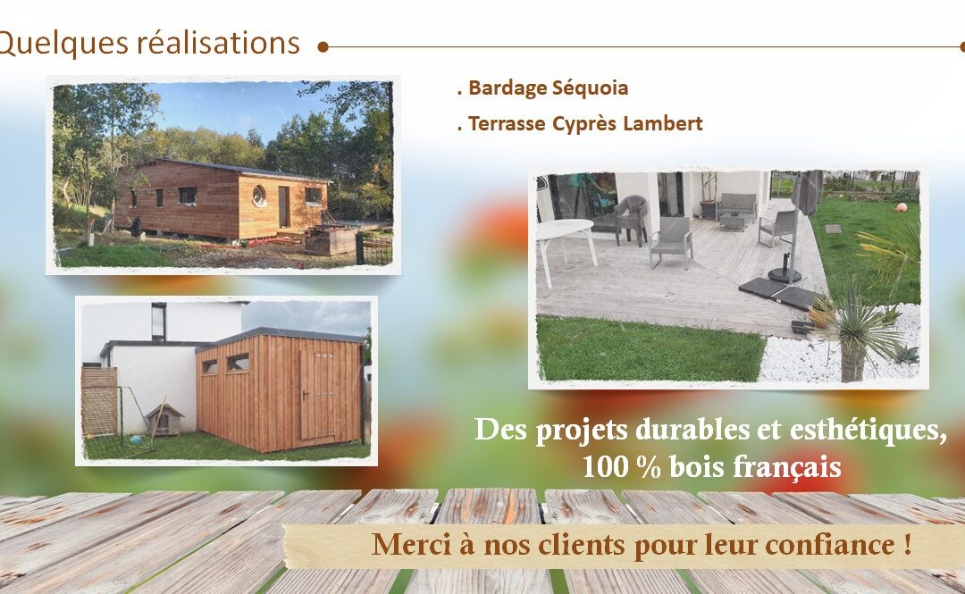 #boislocal #terrassebois #bardagebois #confianceclient #essencesbois…
