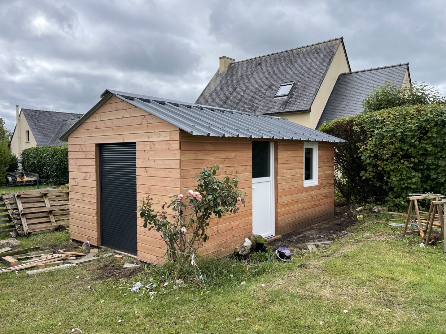 Bardage-douglas-pose-en-clin - Scierie de Cornouaille Bardage-douglas-pose-en-clin