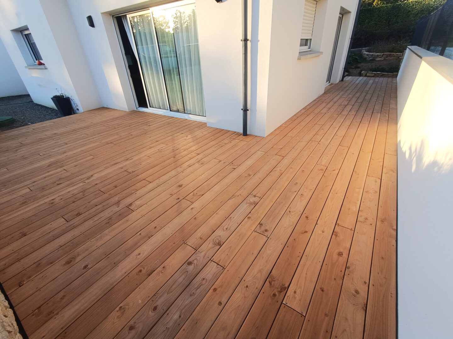 Terrasse Douglas bombée – Scierie de Cornouaille
